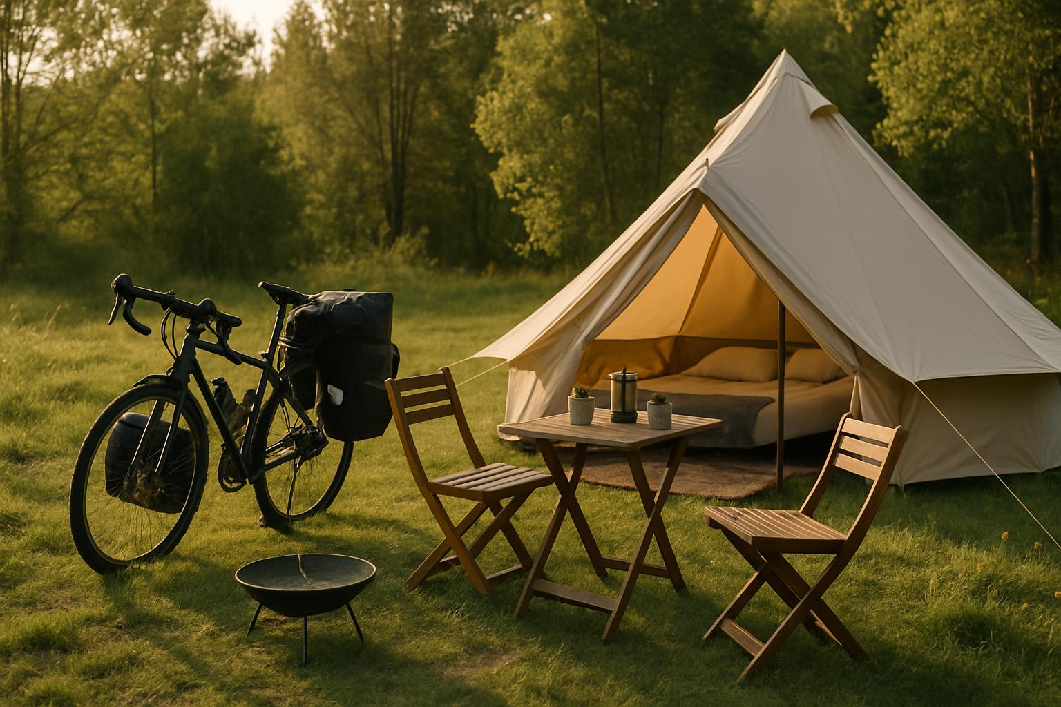 Glamping og cykelferie: Oplev Danmark på to hjul med komfort