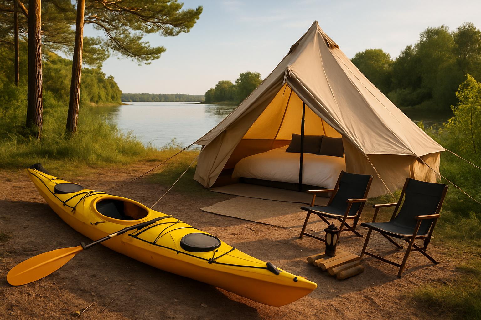 Glamping og havkajak: De bedste steder til eventyr på vandet