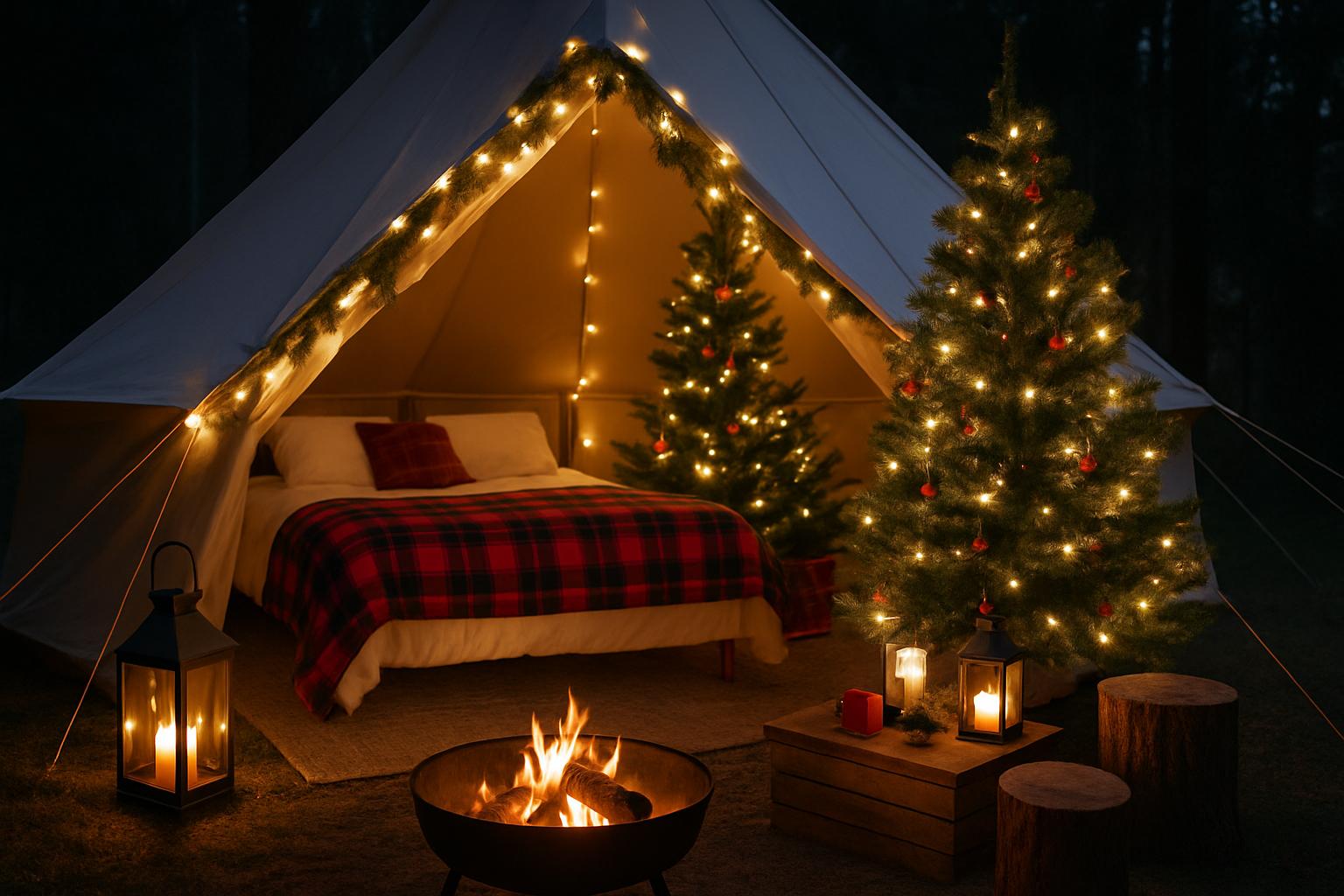 Glamping til jul – Magiske vinteroplevelser med hygge og stemning