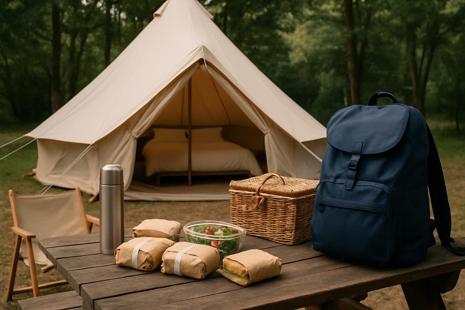 Madpakker til glamping – Let og lækker mad på tur