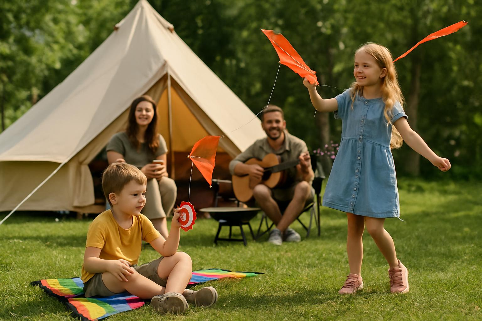 Glamping med børn: Sjove aktiviteter og oplevelser i naturen