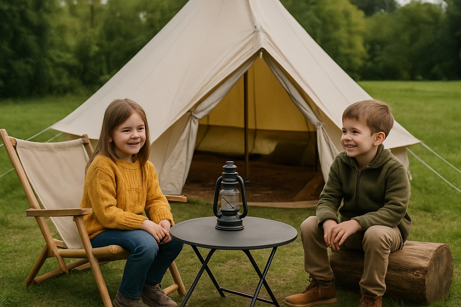 Glamping med børn – Tips til familievenlige glampingsteder