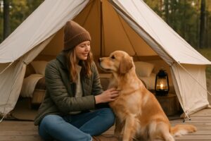 Glamping med hund: De bedste steder at tage din firbenede ven med