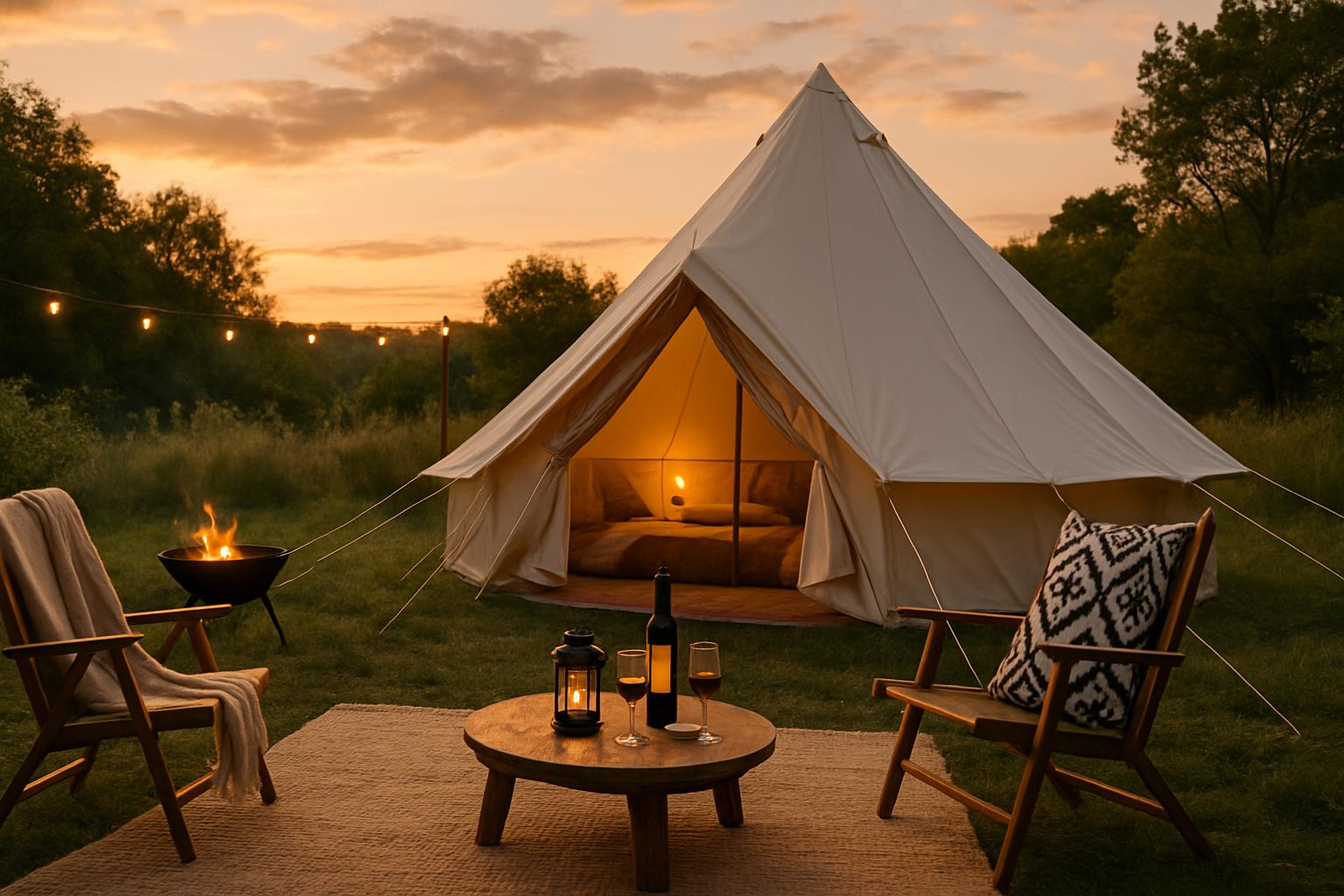 De bedste glamping oplevelser i forår, sommer, efterår og vinter