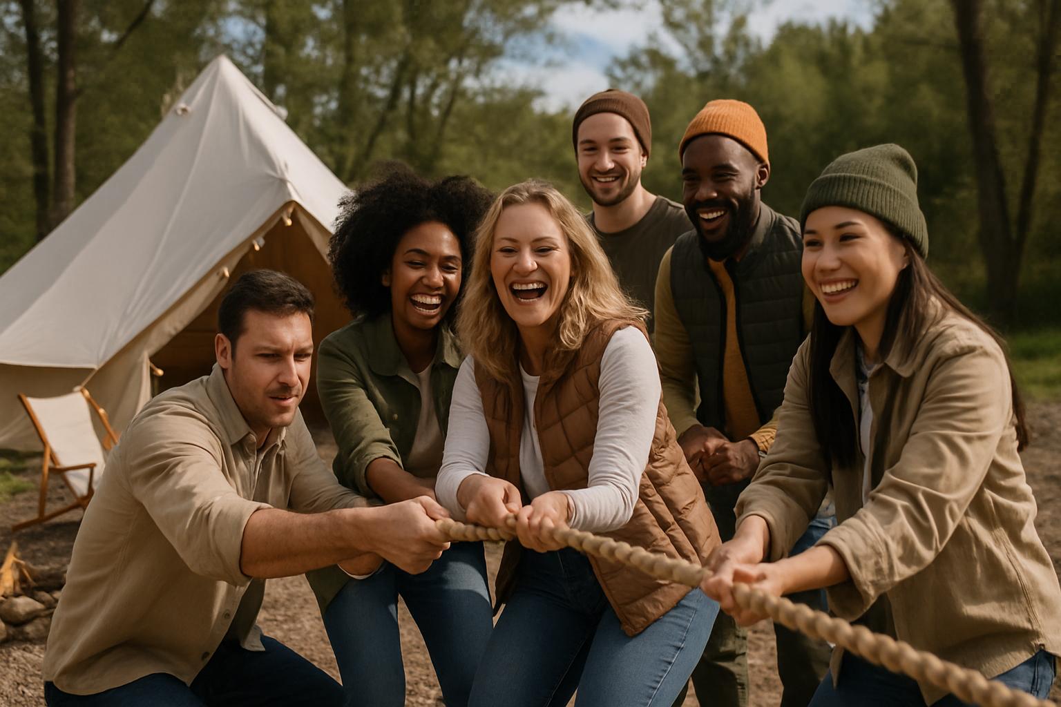Glamping for virksomheder – Unikke teambuilding oplevelser