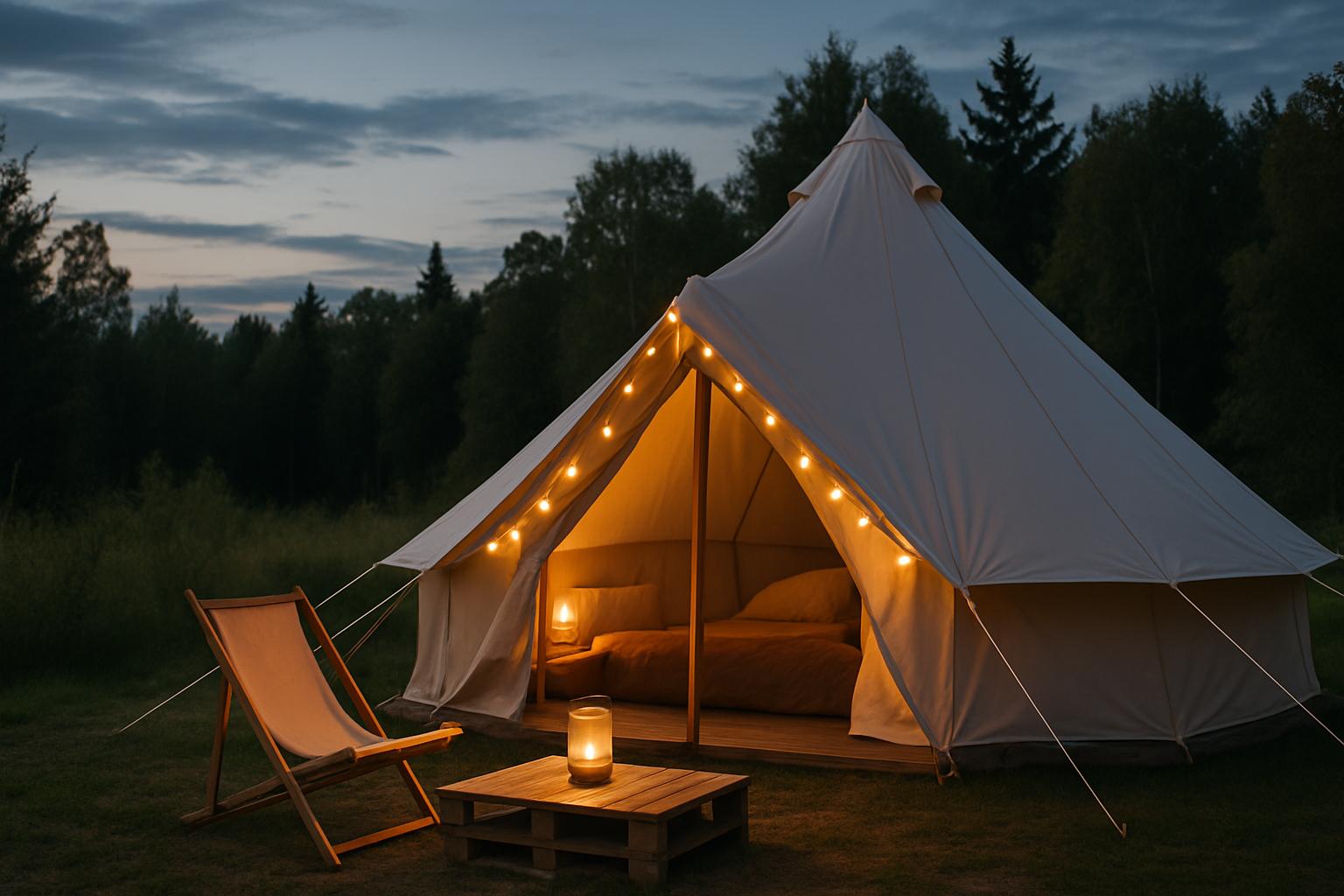 Glamping telte – Sådan vælger du det perfekte telt