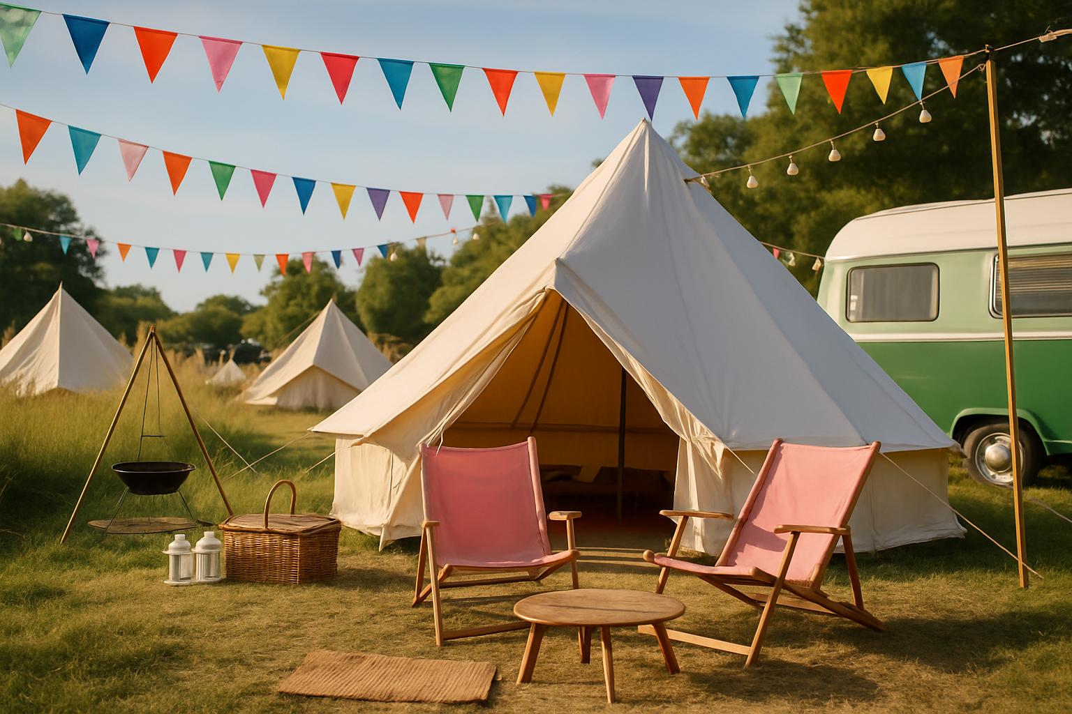 Sådan får du den bedste glamping oplevelse til festival