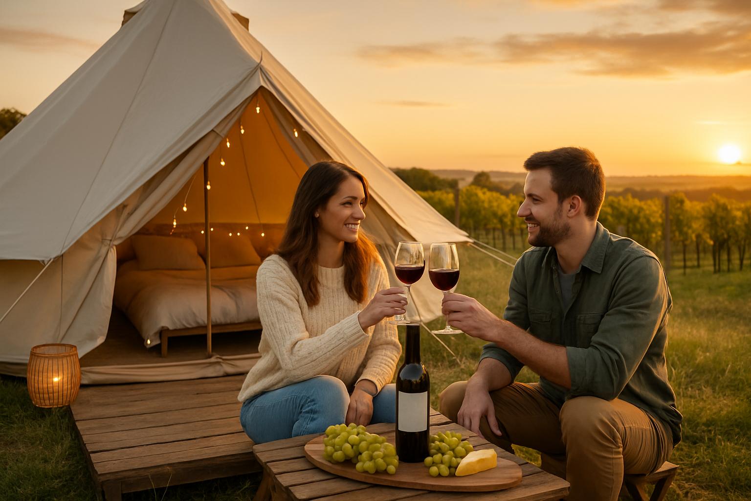 Glamping og vinoplevelser: Smag på Danmark med luksusovernatning