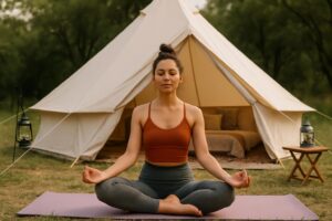 Glamping og yoga – Find roen med natur og afslapning