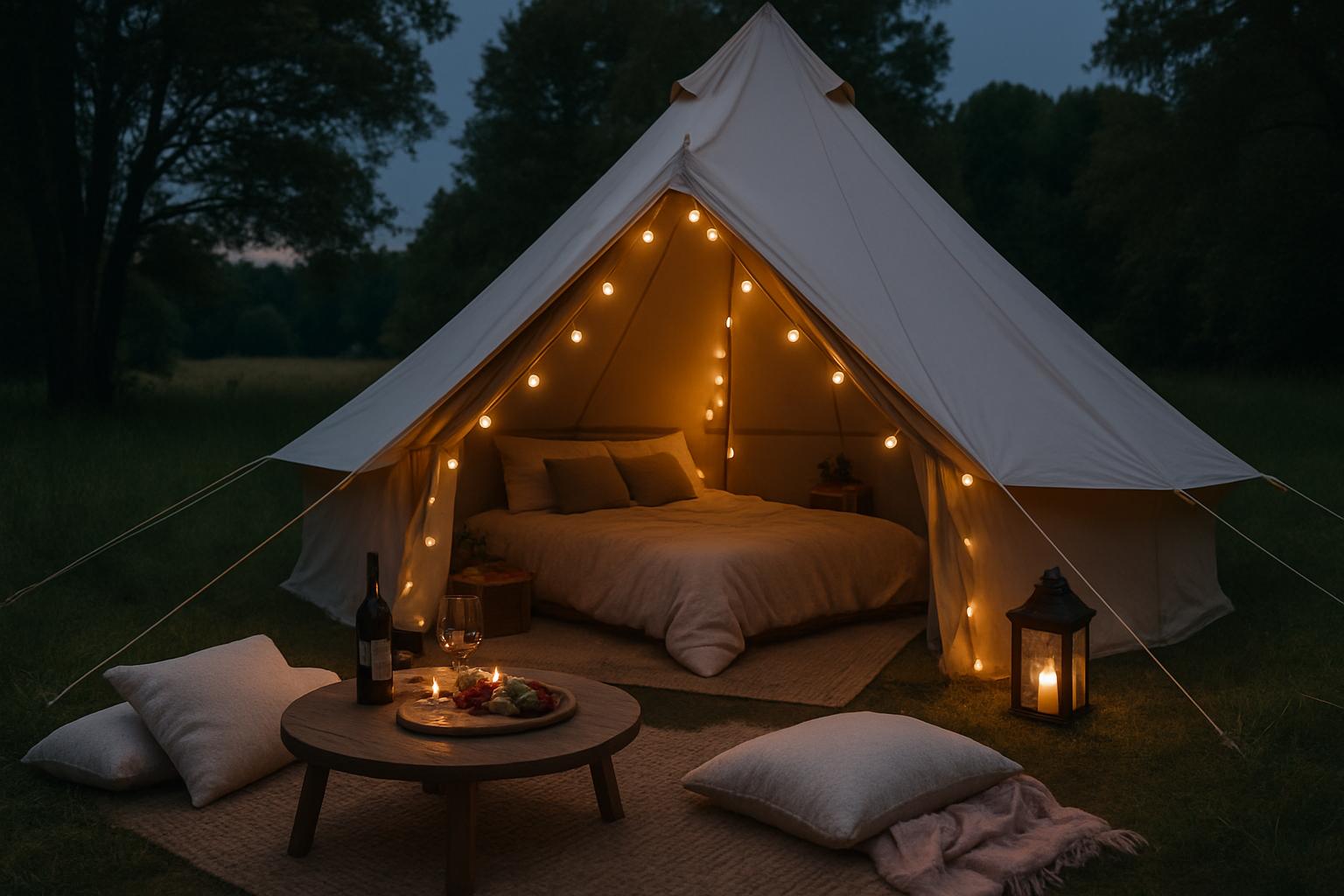 Romantisk glamping – De mest idylliske steder for to