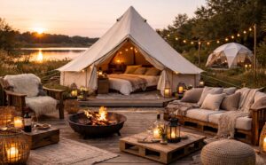 Glamping weekendophold for 2